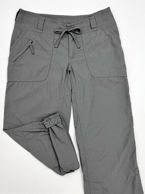 The North Face Convertible Drawstring Waist Hiking Cargo Ripstop Pants SIZE 4